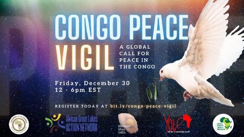Congo for peace 12.30.22 6-9 EST event